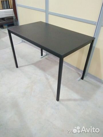 Стол Икея обеденный черный Стол Икея обеденный черный