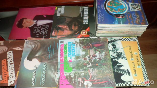 Виа СССР на кассетах и виниле-редкие