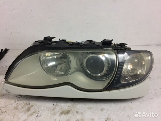 Фара передняя (комплект) BMW 3 E46 63127165777 Фара передняя (комплект) BMW 3 E46 63127165777