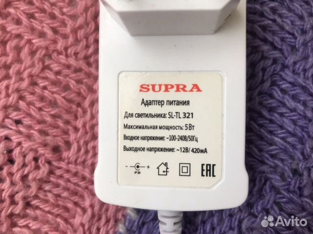 Лампа настольная Supra детская Лампа настольная Supra детская