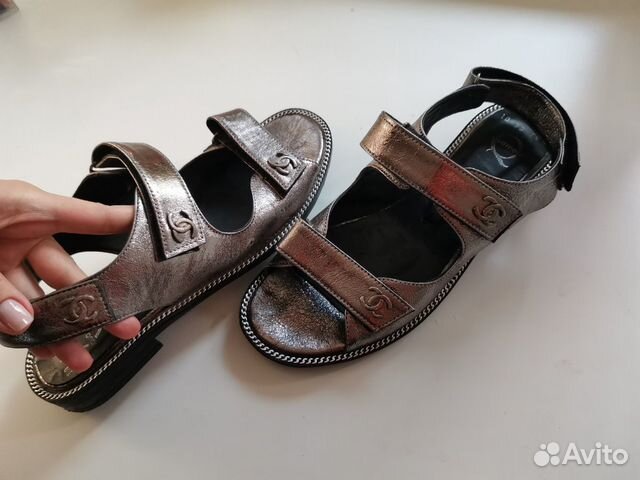 Сандалии chanel Сандалии chanel