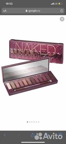 Палетка теней Urban Decay Naked Cherry Палетка теней Urban Decay Naked Cherry