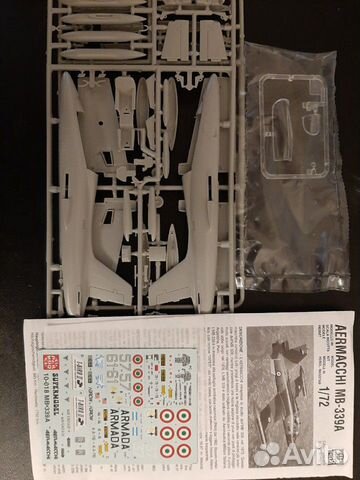 Модель самолета. MB.339 Supermodel 1/72 Модель самолета. MB.339 Supermodel 1/72