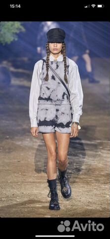 Джинсовый комбинезон Christian Dior Джинсовый комбинезон Christian Dior