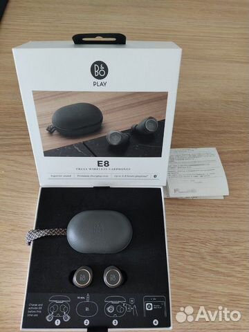 Беспроводные наушники Bang&Olufsen beoplay e8 Char Беспроводные наушники Bang&Olufsen beoplay e8 Char