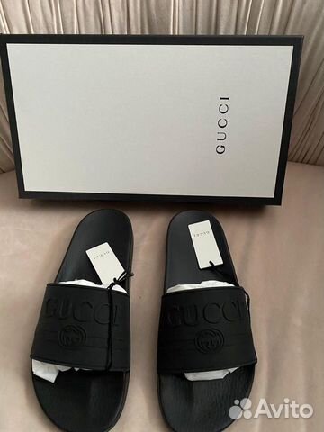 Шлепанцы Gucci оригинал унисекс Шлепанцы Gucci оригинал унисекс