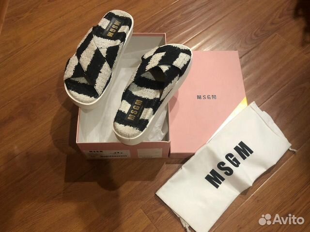 Тапки msgm оригинал новые Тапки msgm оригинал новые