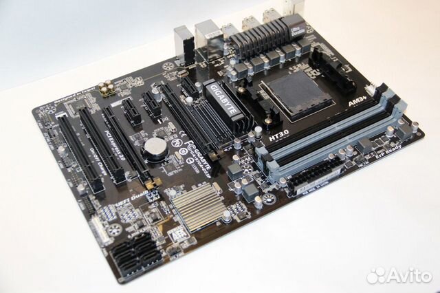 Мать am3 gigabyte GA-970A-DS3P + проц + память 4gb