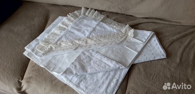 Конверт пододеяльник белый на выписку