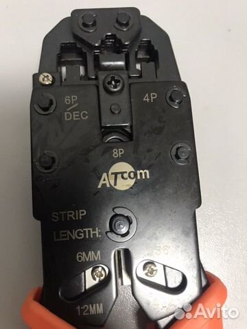 Обжимные клещи для RJ-45,6P,8P