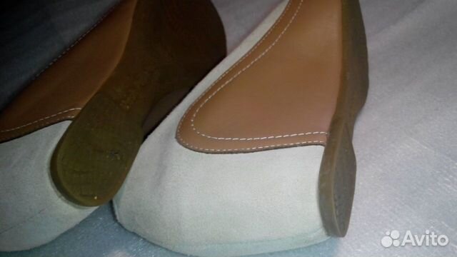 Туфли женские hush puppies кожаные бежевые 35р Туфли женские hush puppies кожаные бежевые 35р