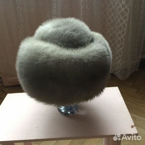 Шапка меховая женская(голубая норка) новая Шапка меховая женская(голубая норка) новая