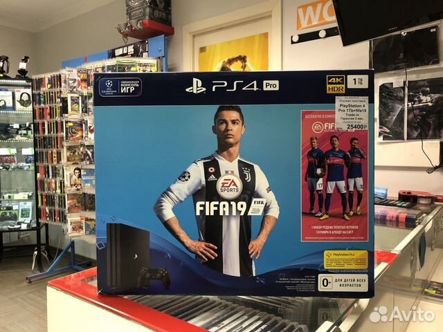 PS4 Pro + fifa 19 / Playstation 4 Pro / Trade in