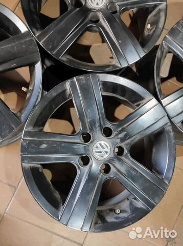 Диски бу литые R16 LU на Volkswagen