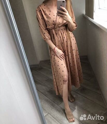 Платье на запах Платье на запах