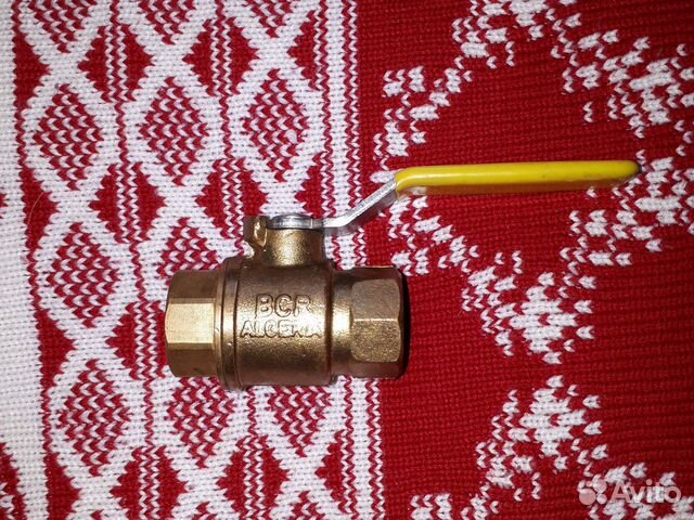 Кран шаровой газовый 1/2