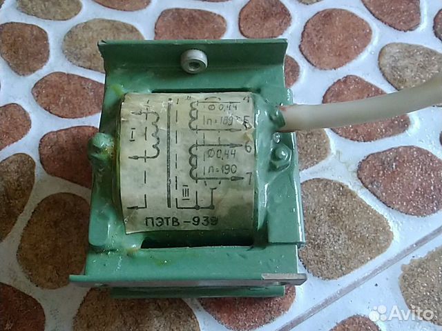 Трансформатор пэтв 939 СССР