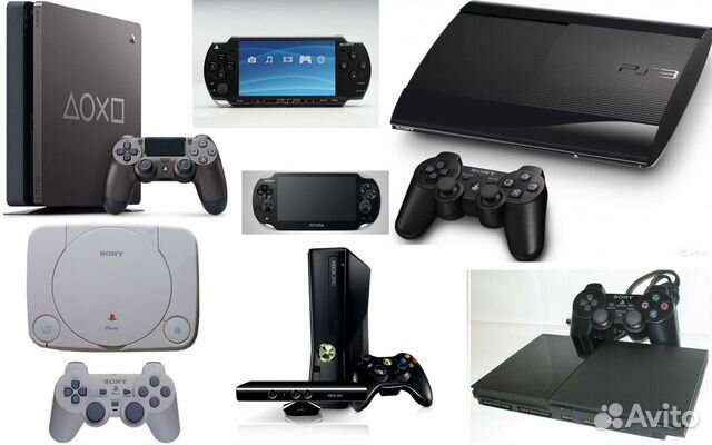 PS4 - xbox 360 - ps3 и другие игровые приставки