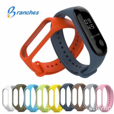 Ремешки для браслетов Mi band 3,4,5
