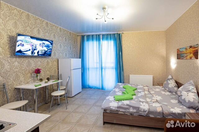 

Квартира-студия, 33 м², 1 кровать