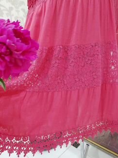 Платье терракот коралл Италия 46-50