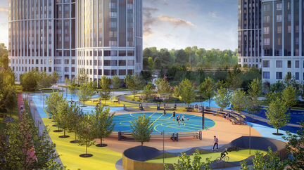 Квартира-студия, 70.7 м², 25/39 эт.