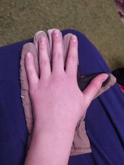 Перчатки непромокающие, краги 8лет