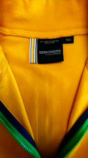 Didricsons флисовая кофта 100 размер