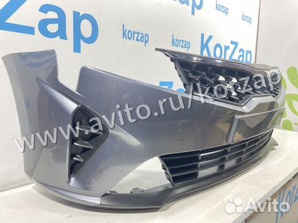 Бампер передний рестайлинг в сборе Kia Rio 4 FB