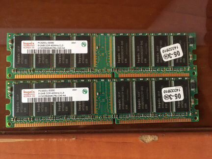 SAMSUNG DDR PC-3200 1 Гб (M368L2923FLN-CCC)