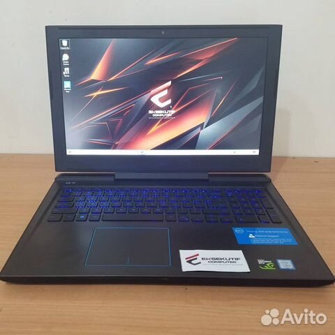 Dell 15.6 i7-8750H 6яд12пт GTX1060/6 16Gb ssd256gb