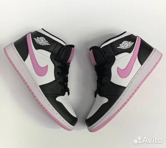 Nike Air Jordan 1 Mid GS Arctic Pink Кроссовки