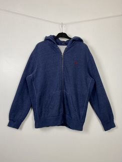 Polo by Ralph Lauren Distressed Zip Hoodie
