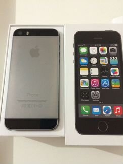 Телефон iPhone 5s space gray