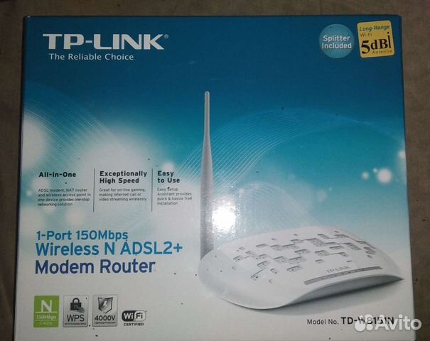 Wi-Fi Роутер TP-link