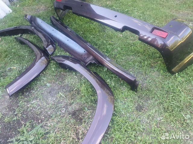 Бампер УАЗ patriot задний пороги. Обвес