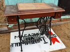 Швейная машина Зингер Singer в стол чугун сложен объявление продам