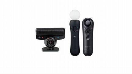 PS3 PS Move + Navigation Controller + Камера Eye