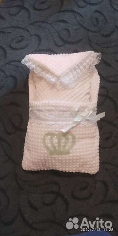 Конверт на выписку для девочки зима