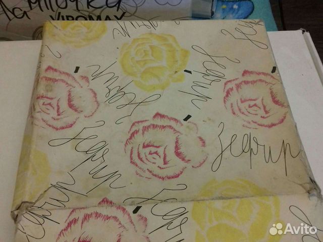 Коробка из под зефира СССР