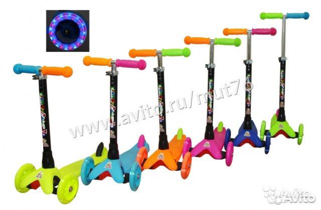 Трехколесный самокат Funny Scoo Fly Luxe