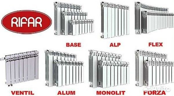 Радиаторы отопления рифар монолит