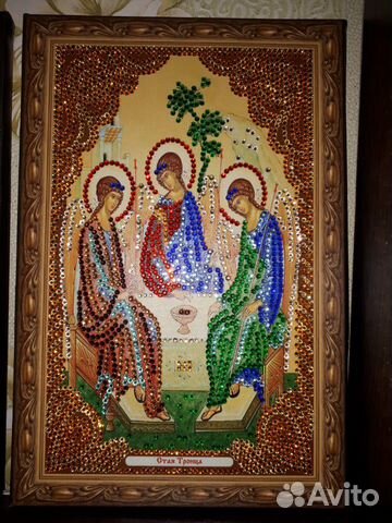Икона из страз