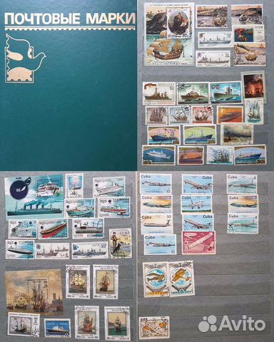 Марки. Уникальная коллекция разных стран мира