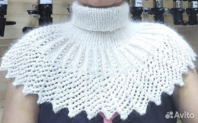 Манишка из Собачьего пуха