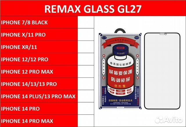 Защитное стекло Remax