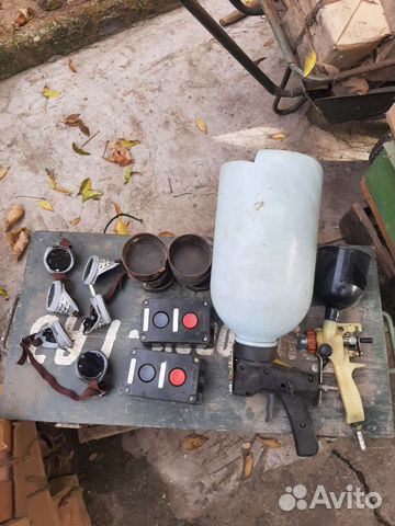 Краскопульт рюмки пепельницы и т.д