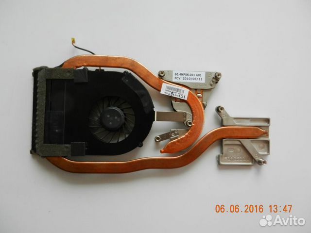 Система охлаждения ноутбука Acer 7551g