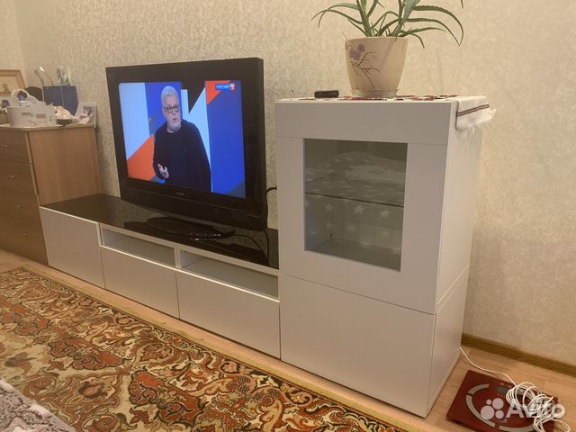 Икеа комбинация под тв Бесто
