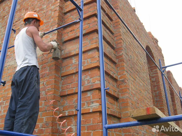 Бригада строителей-каменщики, штукатуры, маляры в Москве | Услуги | Авито